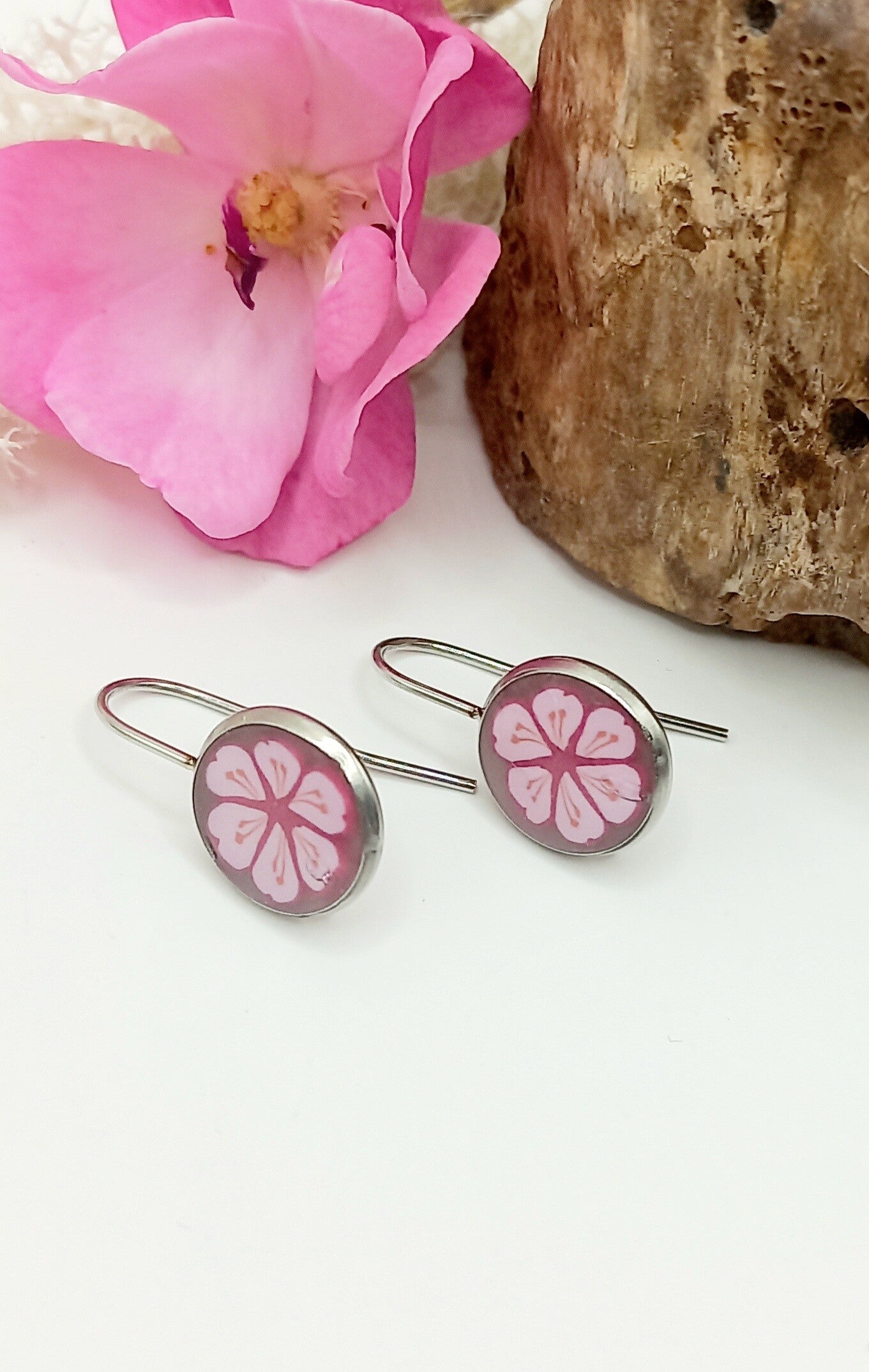 Petites boucles ronde Sakura