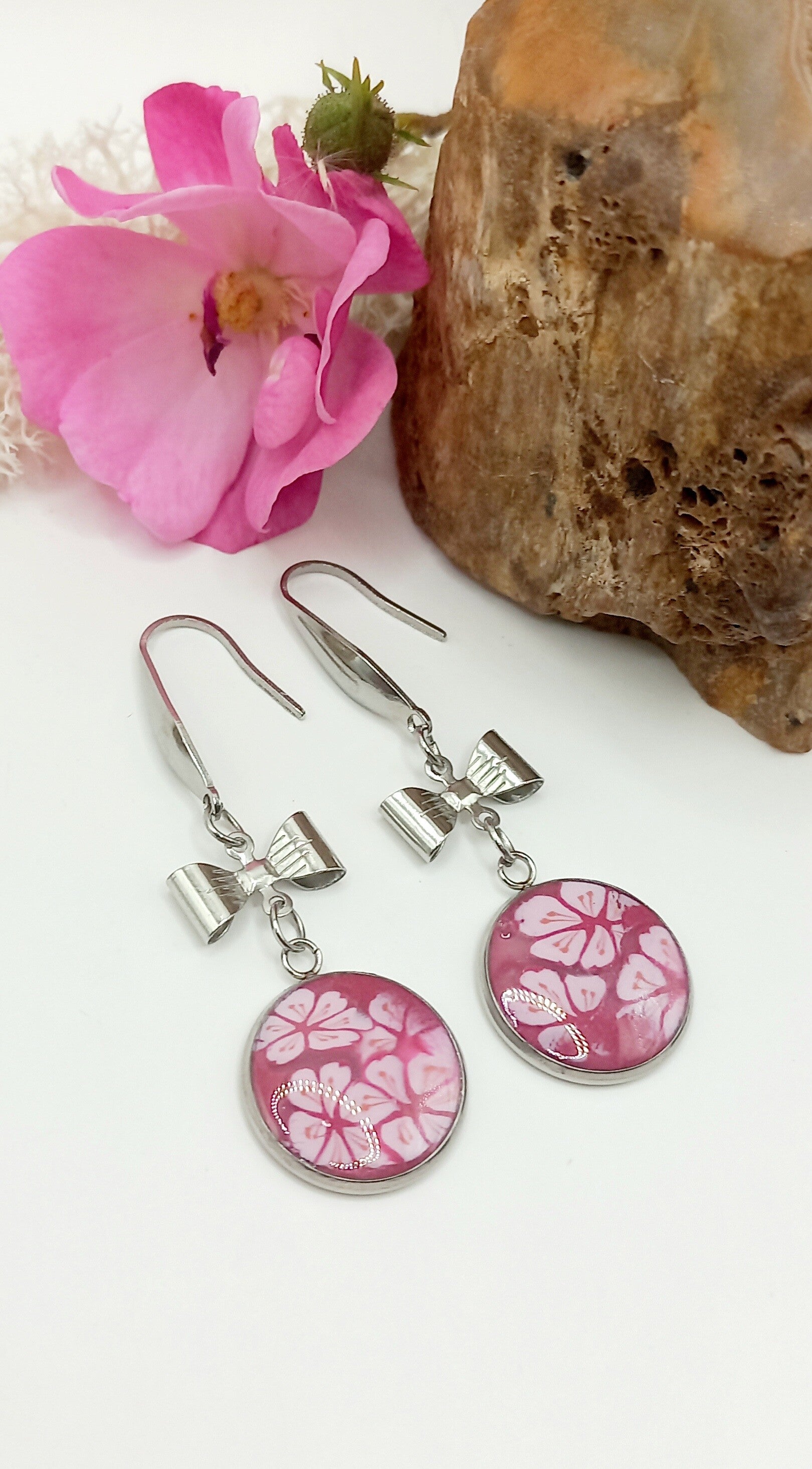Boucles avec nœuds Sakura