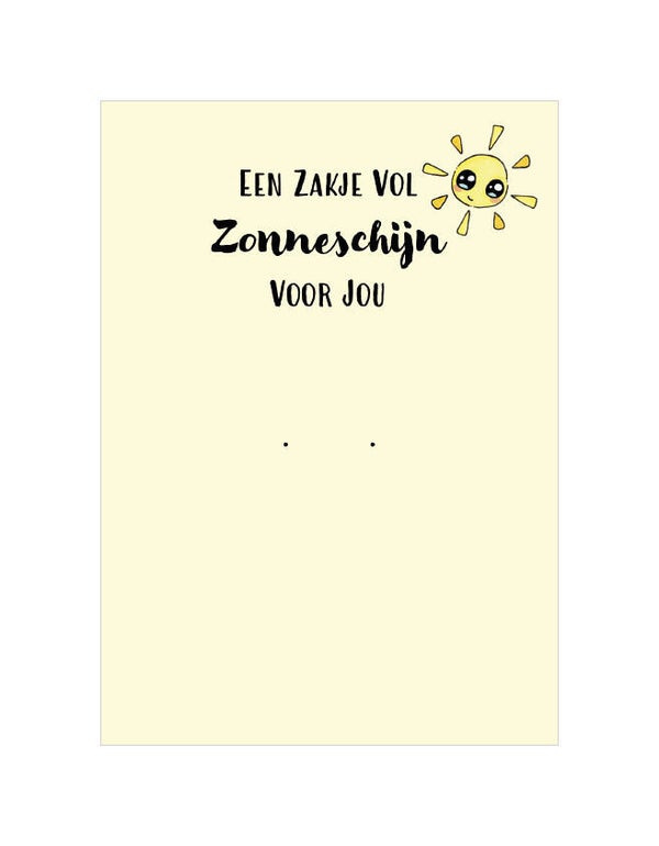Wenszakje VOL ZONNESCHIJN