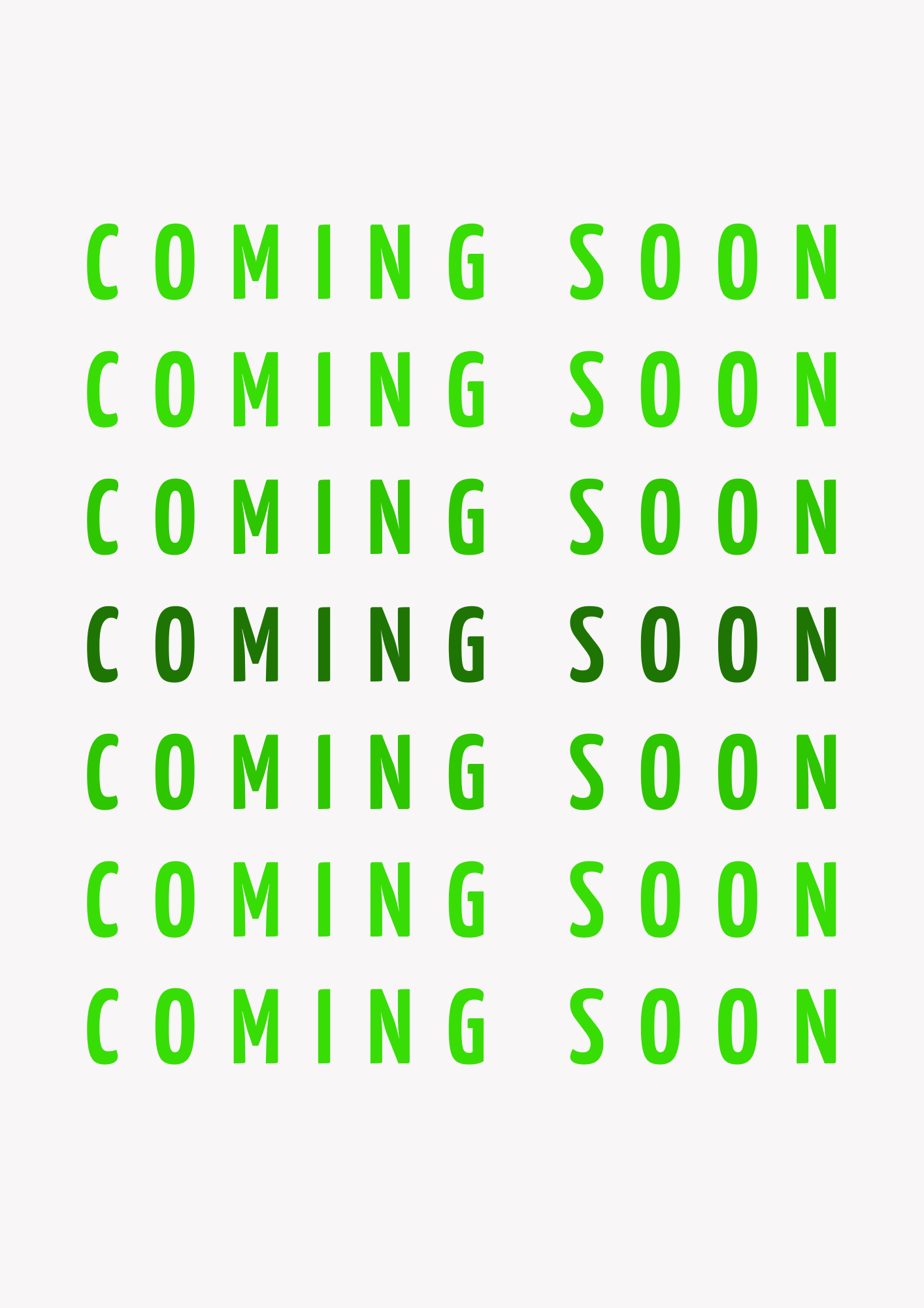 COMING SOON