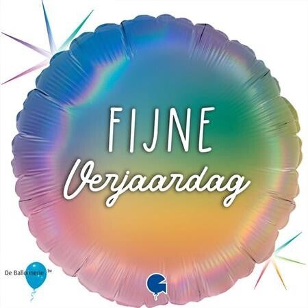 Fijne verjaardag Colourful Rainbow
