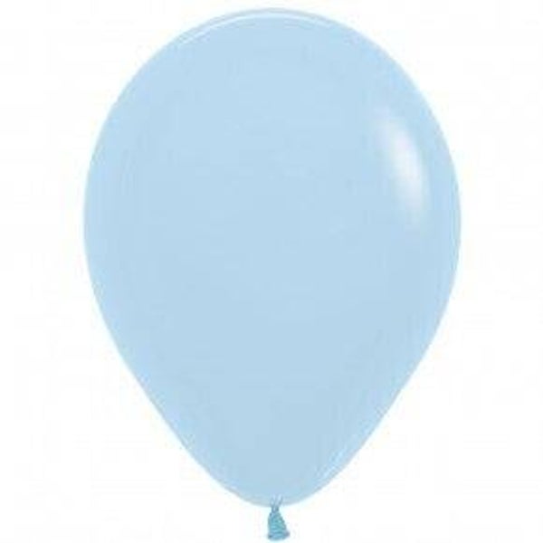 Sempertex Pastel Matte blue 640   5 inch 50 st.