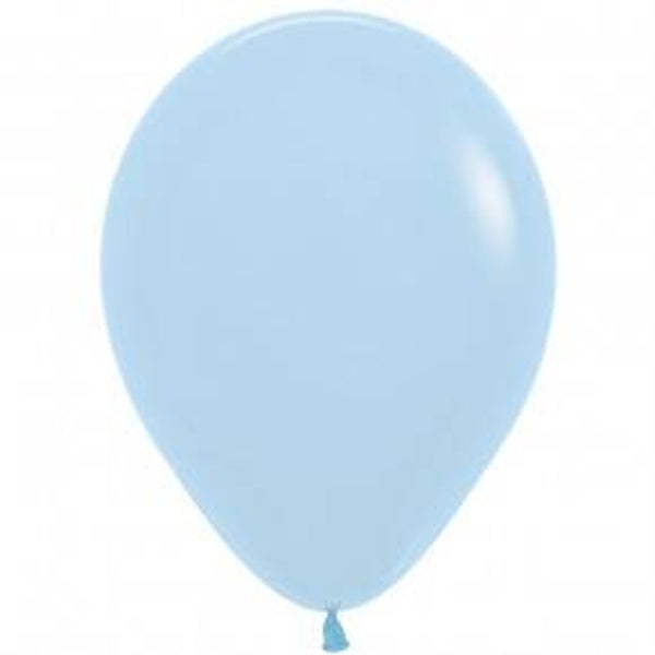 Sempertex Pastel Matte Blauw 640  12 inch 50 st.