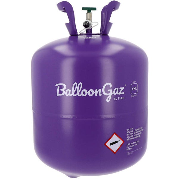 Helium voor 85x 9 inch ballonnen