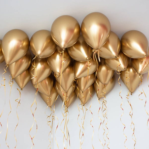 helium gevulde Chrome-reflex ballonnen