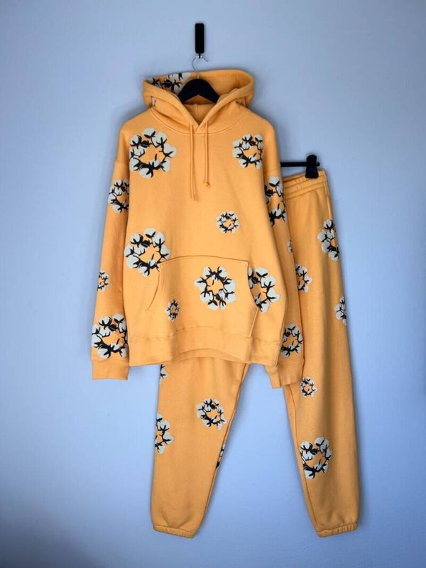 Yellow CPFM x Denim Tear Tracksuit