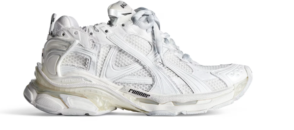 White Balenciaga runner