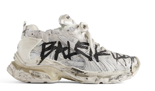 White&Black Balenciaga Runner