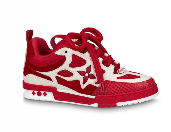 Red Lv Skate Sneaker
