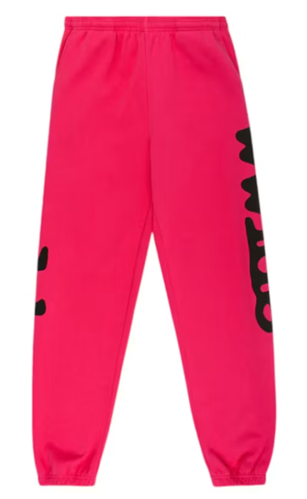 Pink Sp5der Beluga Sweats