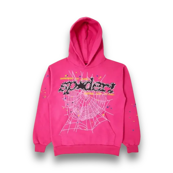 Pink Sp5der Hoodie