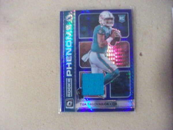 Tua Tagovailoa   Donruss Optic Phemmons Jasey