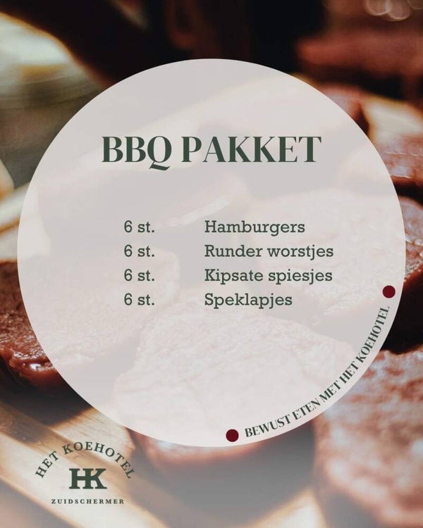 BBQ pakket (klein)