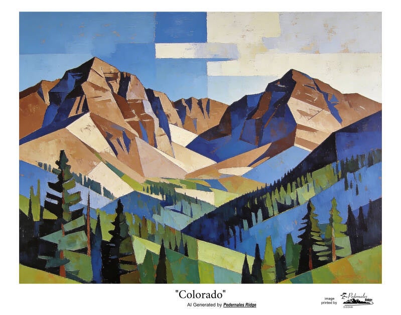 "Colorado" AI Image - Generated for Pedernales Ridge