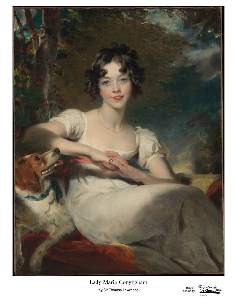 "Lady Maria Conyngham" by Sir Thomas Lawrence