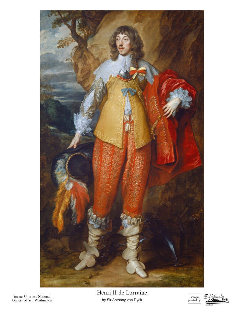 "Henri II de Lorraine" by Sir Anthony van Dyck