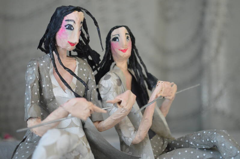 Sculpture papier - Murielle Hansotte