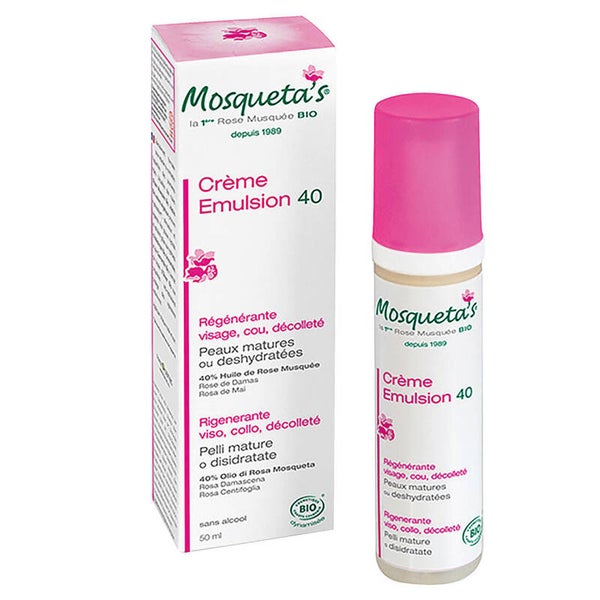Emulsion 40 rigenerante e rassodante - Mosqueta's - 7803 - *20506
