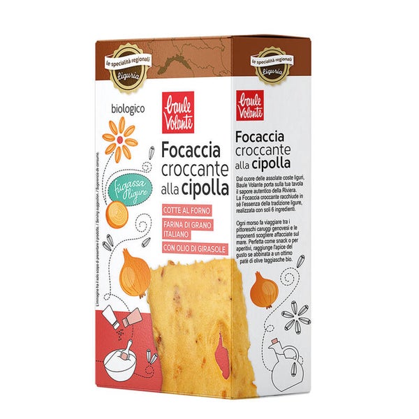 Focaccia croccante alla Cipolla - Baule Volante - 11461 - *1033