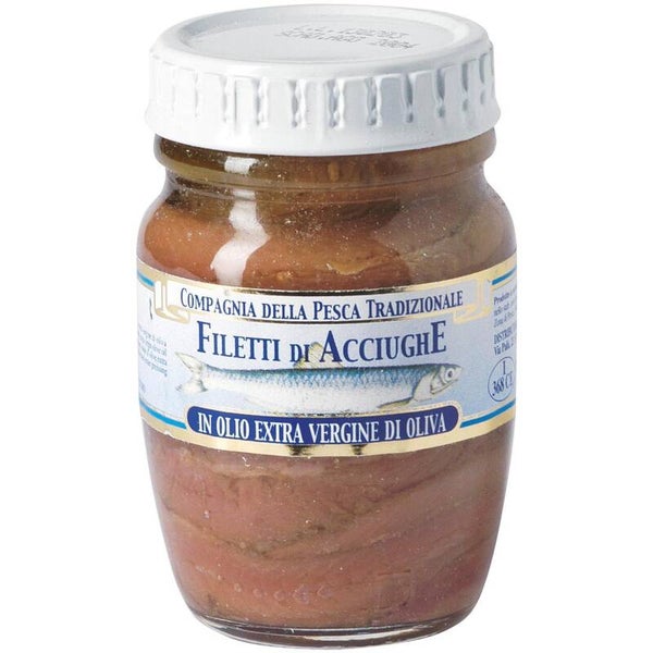 Filetti di Acciughe in Olio EVO - 13028 - *123