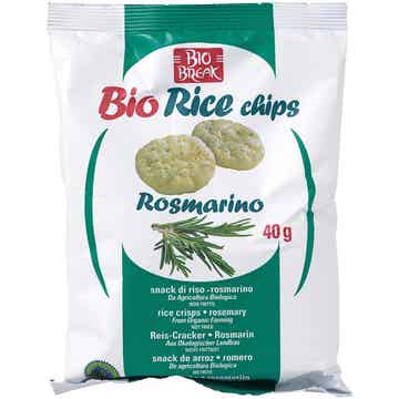 Bio Rice Chips al Rosmarino - Bio Break - 18791 - *120