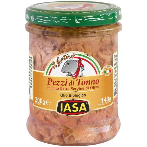 Pezzi di Tonno in olio EVO - Iasa - 25252 - *123