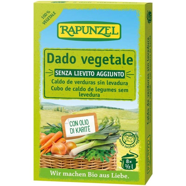 Dado Vegetale senza lievito aggiunto - Rapunzel - 25840 - *1157