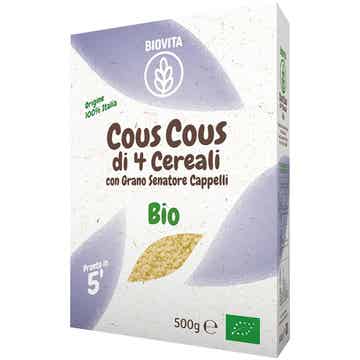 Cous Cous di 4 Cereali - Biovita - 39764 - *1044