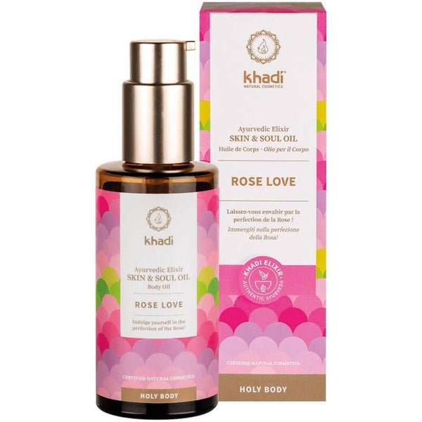 Olio per il corpo Skin & soul oil Rose Love - Khadi - 43173 - *20353