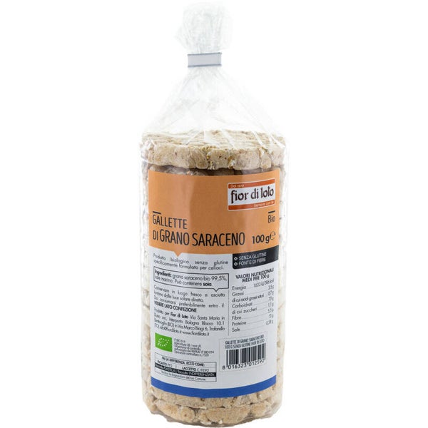 Gallette di Grano Saraceno - Fior di Loto - 700340 - Senza Glutine - *1032