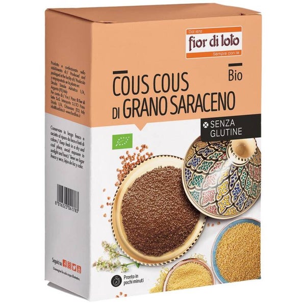 Cous Cous di Grano Saraceno - Senza Glutine - Fior di Loto - 701283 - *1044