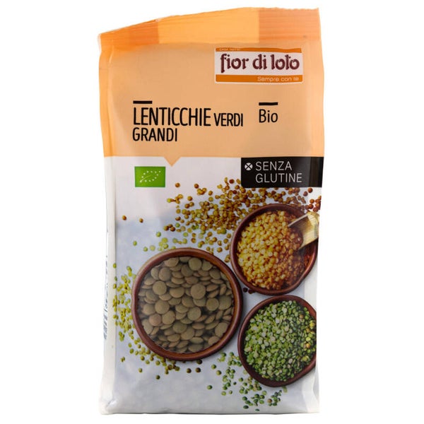 Lenticchie Verdi 400gr - Fior di Loto - 703124 - *1184