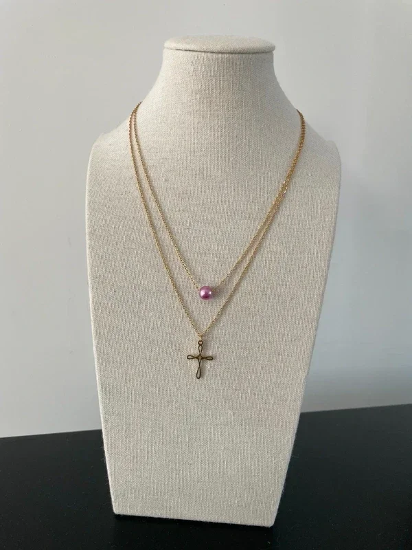 Collier création ❤️ fait main en acier inoxydable