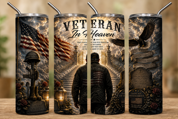 Veteran in Heaven (Older Man)