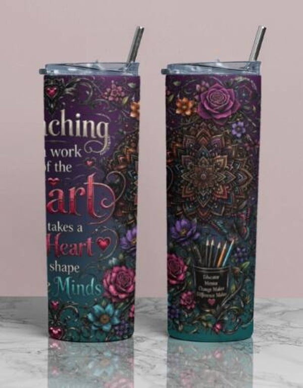 Teacher Mandala Tumbler