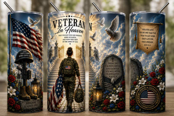 Veteran in Heaven (Young Woman)