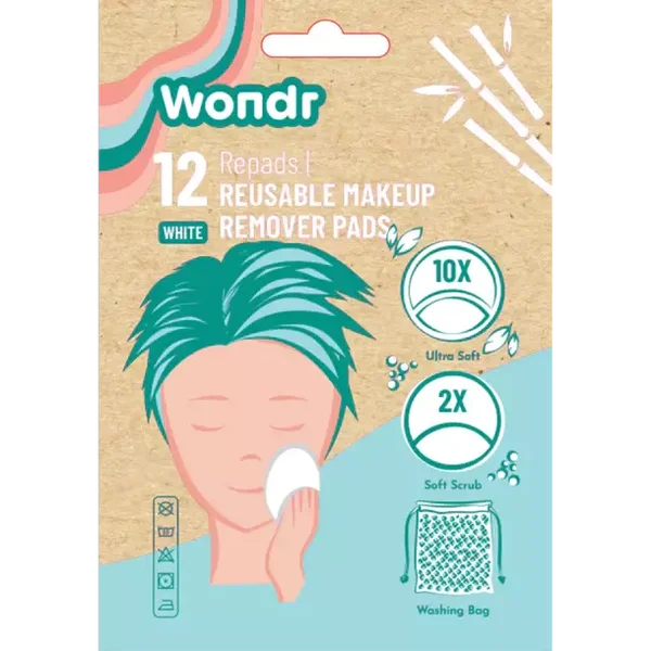 Herbruikbare Wattenschijfjes - 12 stuks