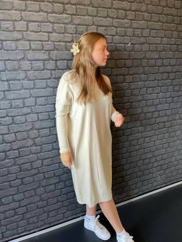 Gebreide jurk - Beige