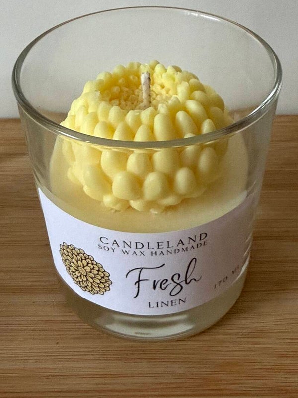 Fresh Linen Geurkaars