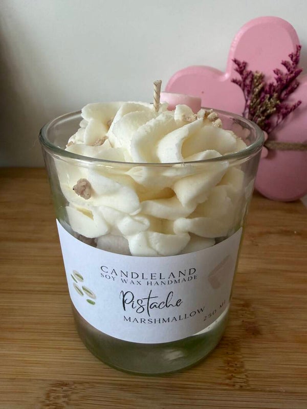 Pistache Marshmallow Geurkaars