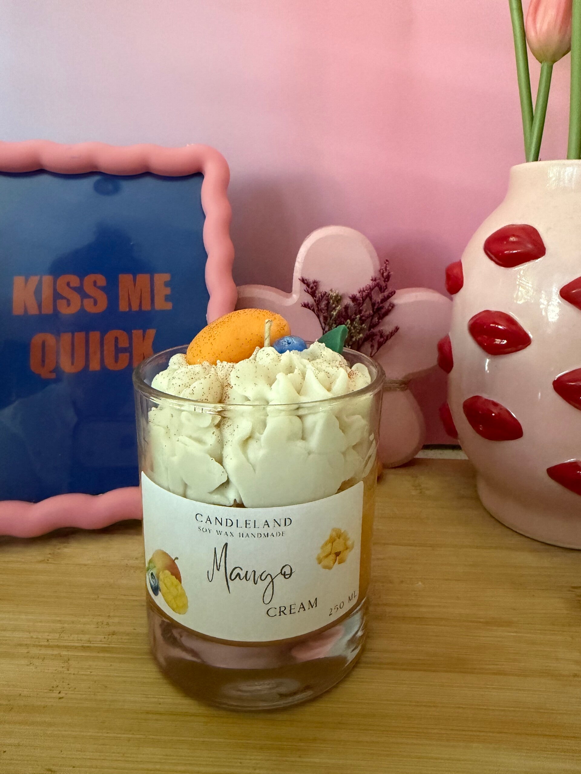 Mango Cream Geurkaars