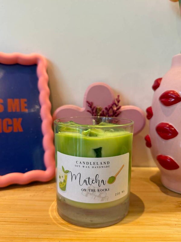 Matcha Latte on the Rocks  Geurkaars