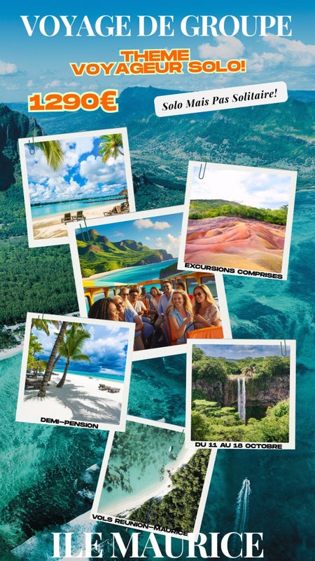 voyage de groupe a maurice solo