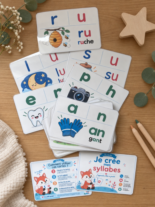 Cartes syllabes 🔡