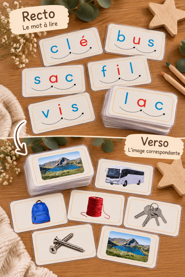 🧩 Cartes de lecture – 23 cartes