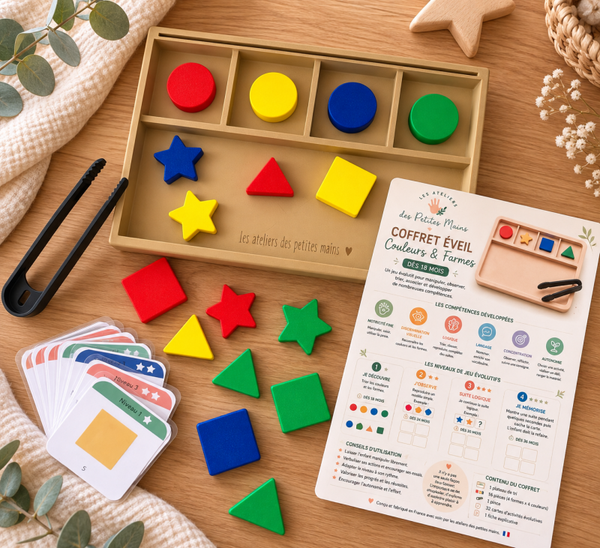 🌈 Coffret Éveil – Couleurs & Formes