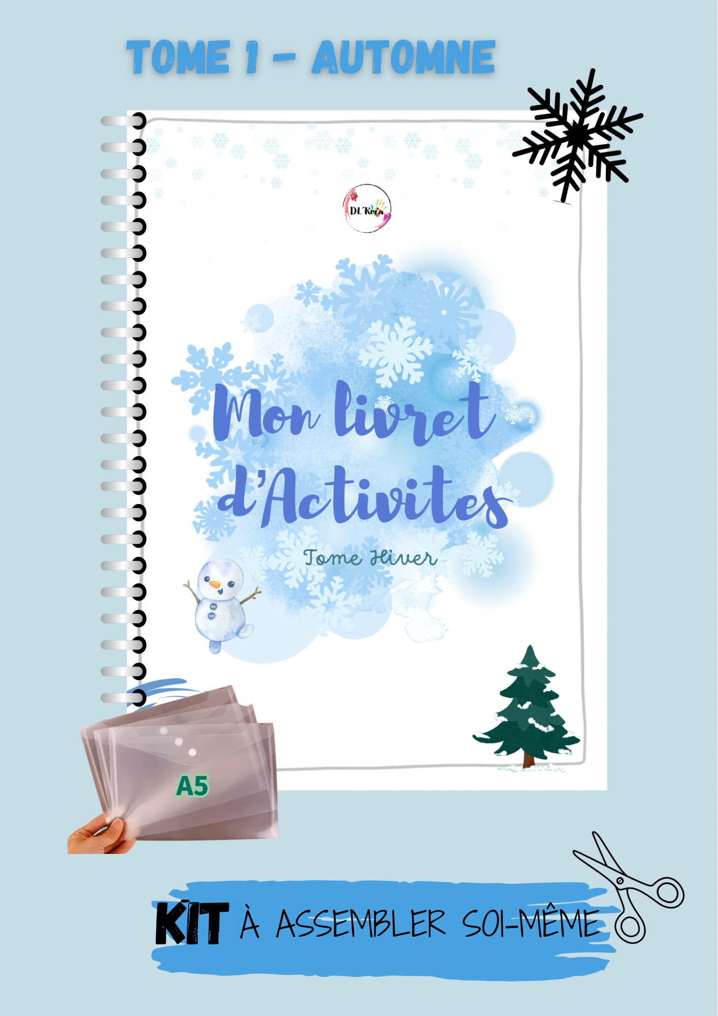 KIT ✂️ Tome Hiver - Livret d’activités