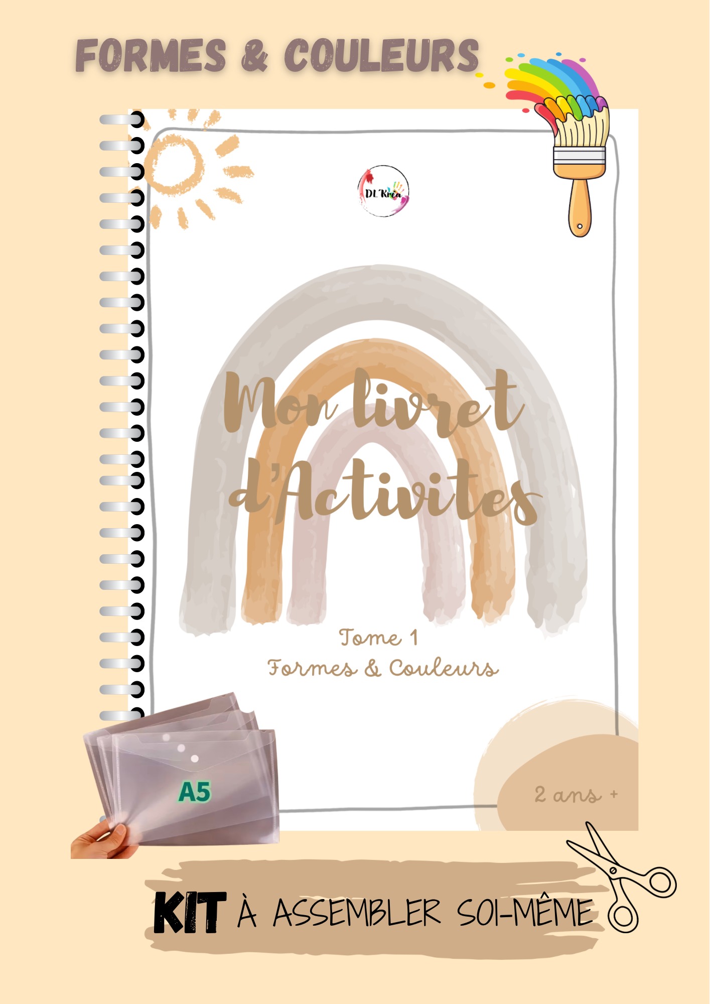 KIT ✂️ Tome 1 - Formes et Couleurs