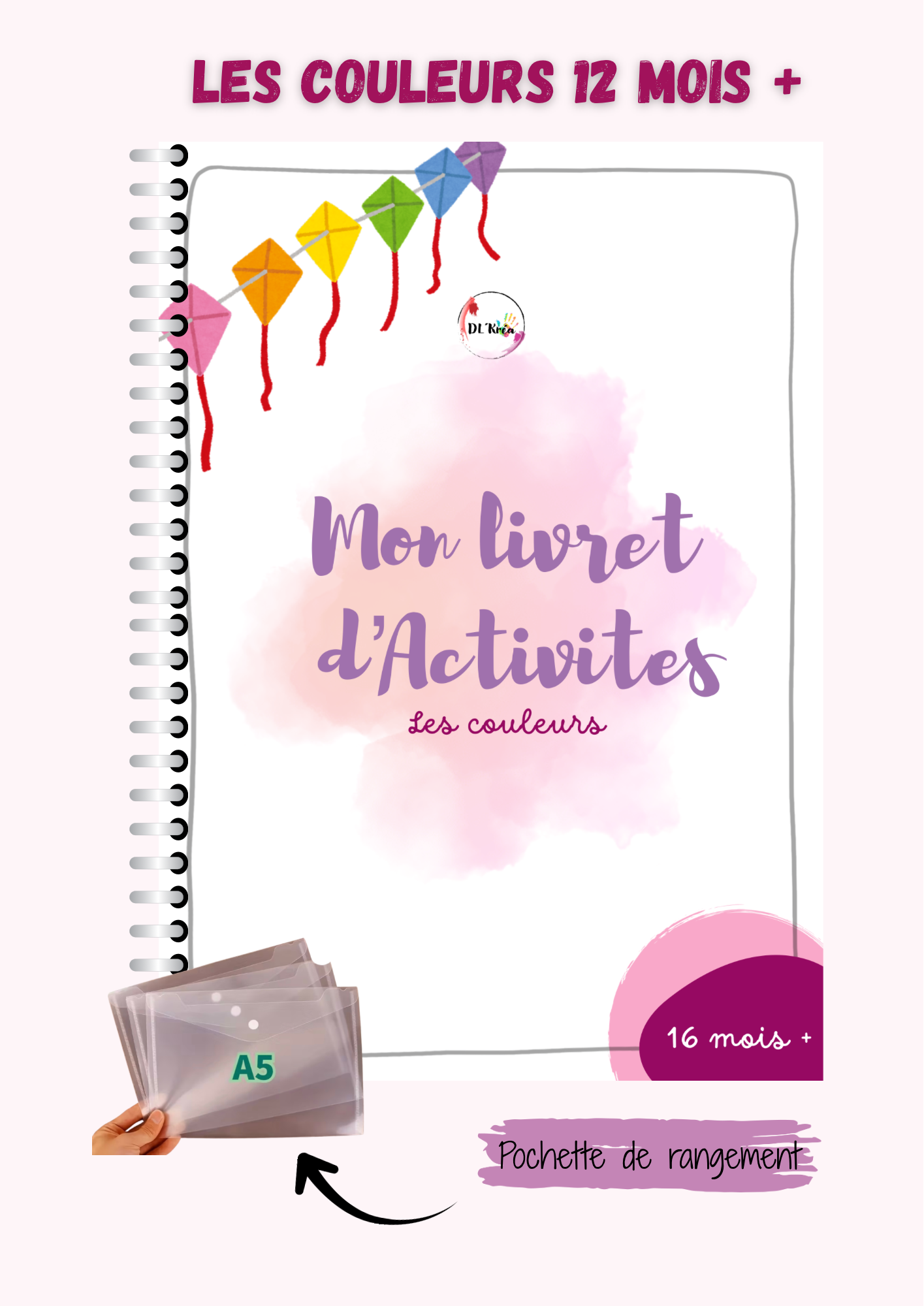 Livret d’activités - Les Couleurs 16 mois +