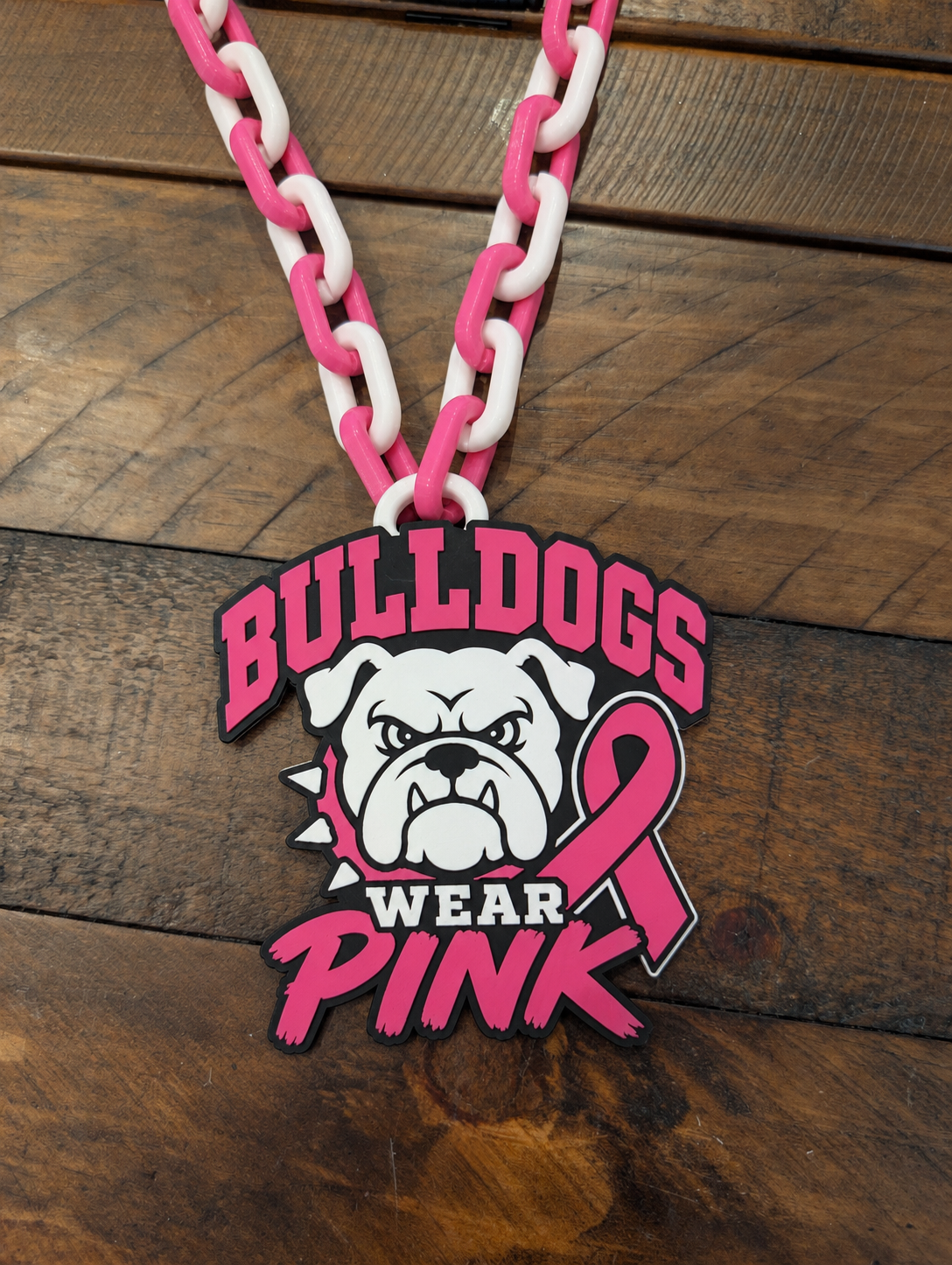 Bulldogs Wear Pink Hype Chain